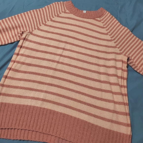 Pink Striped Sweater - Picture 1 of 1